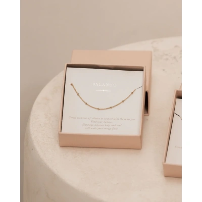 Balance Ketting Verguld