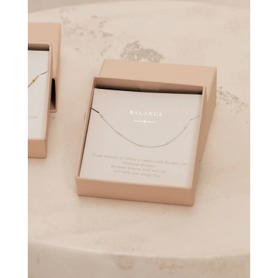 Balance Ketting Zilver